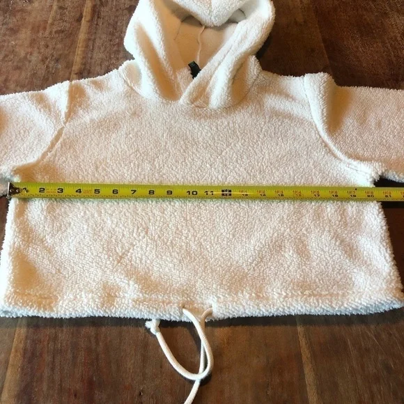 Wild Fable Cropped Sherpa Hoodie - Picture 8 of 9